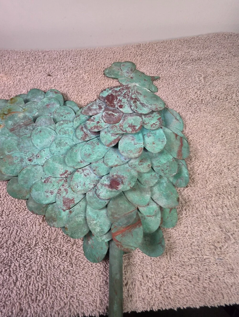 N/A metal rooster